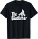 The Quadfather Funny ATV Quad Bike Dad Daddy Father's Day T-Shirt - T-Shirt | Black