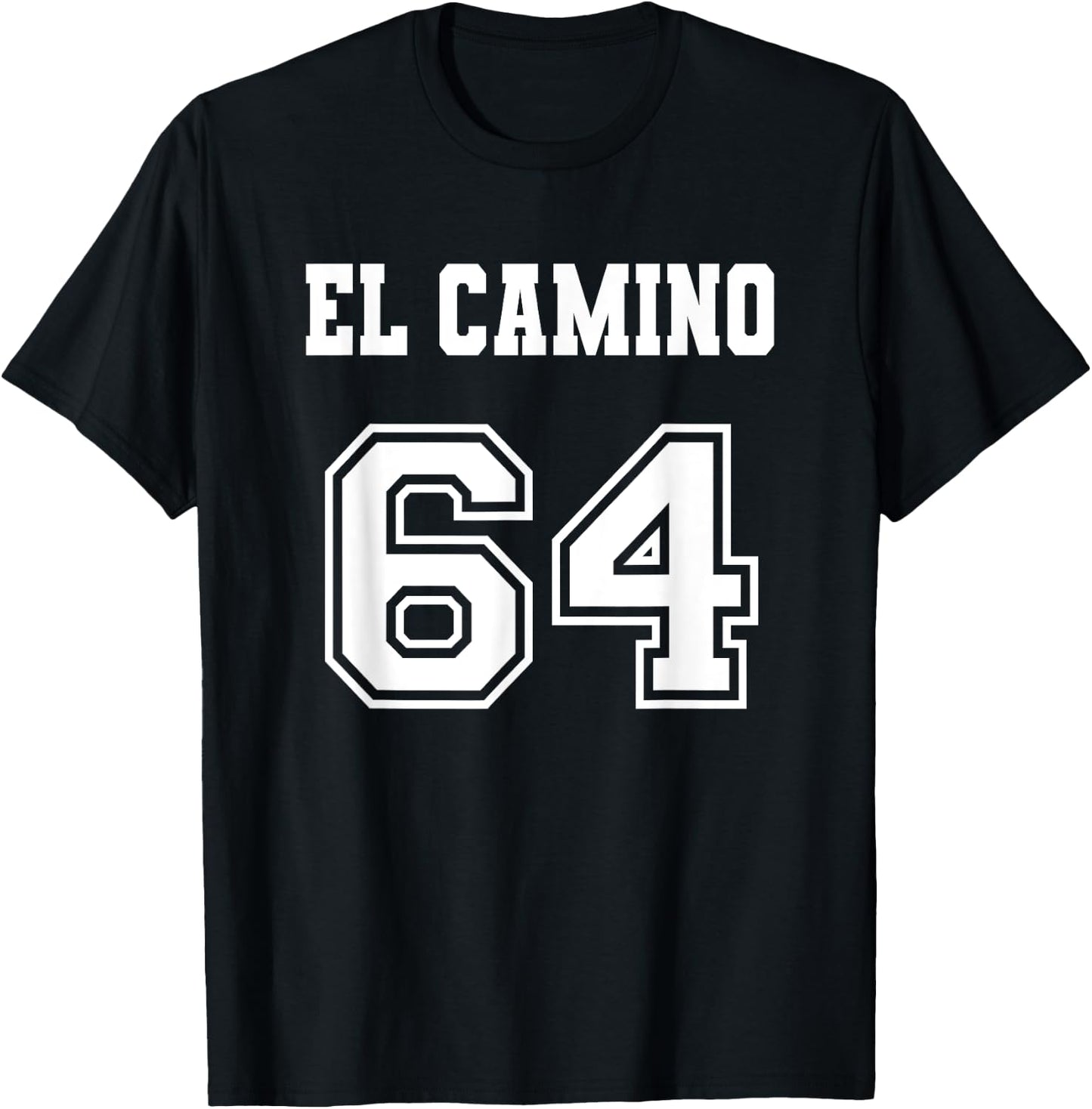 Jersey Style El Camino 64 1964 T-Shirt - T-Shirt | Black