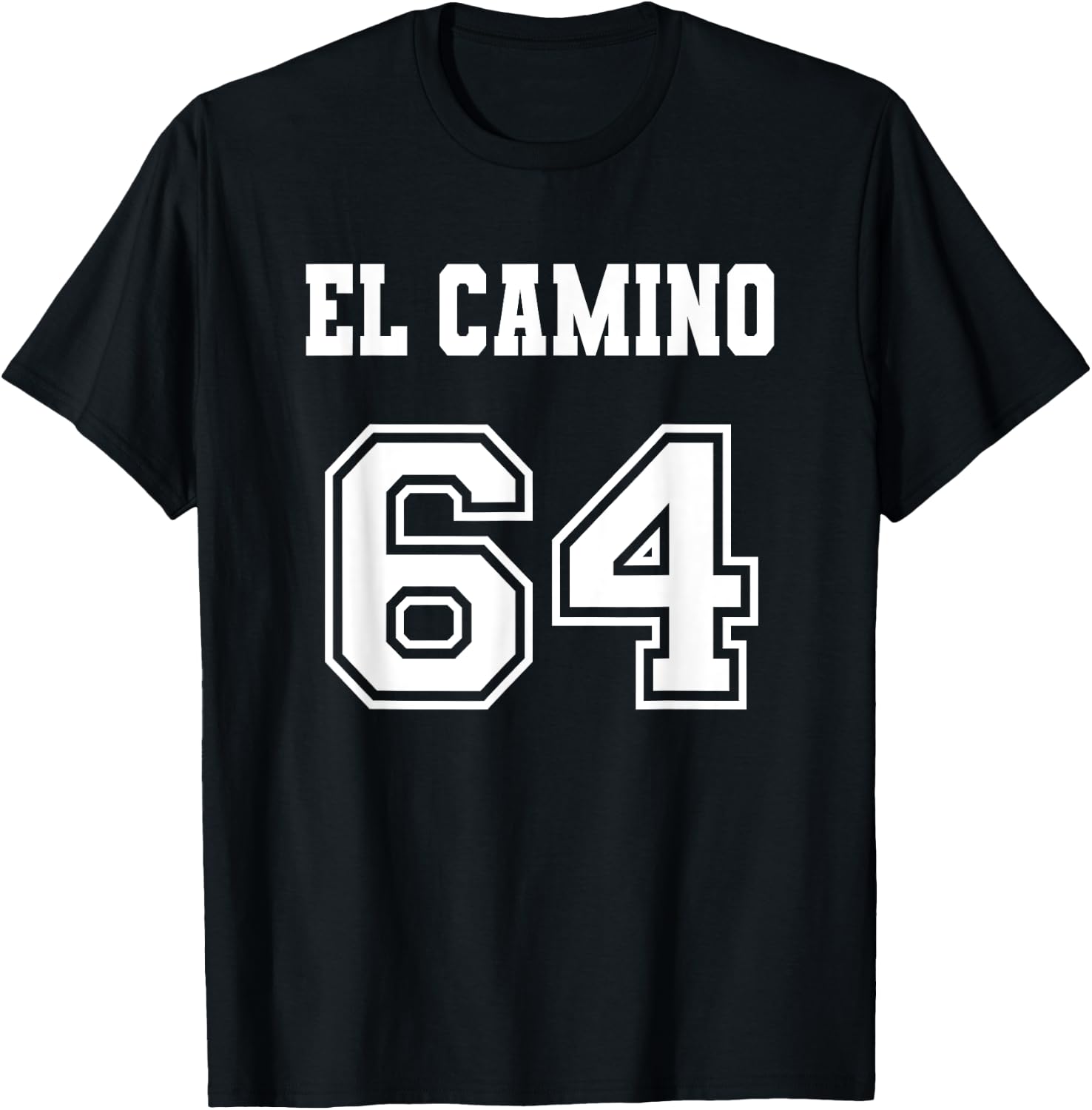 Jersey Style El Camino 64 1964 T-Shirt - T-Shirt | Black