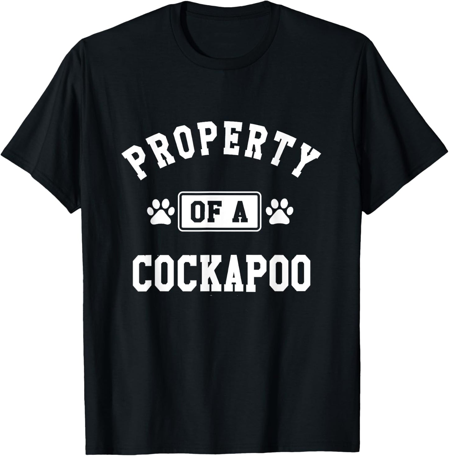Cockapoo Property Cute Cockapoo Dad Lover Pet Sitter T-Shirt - T-Shirt | Black