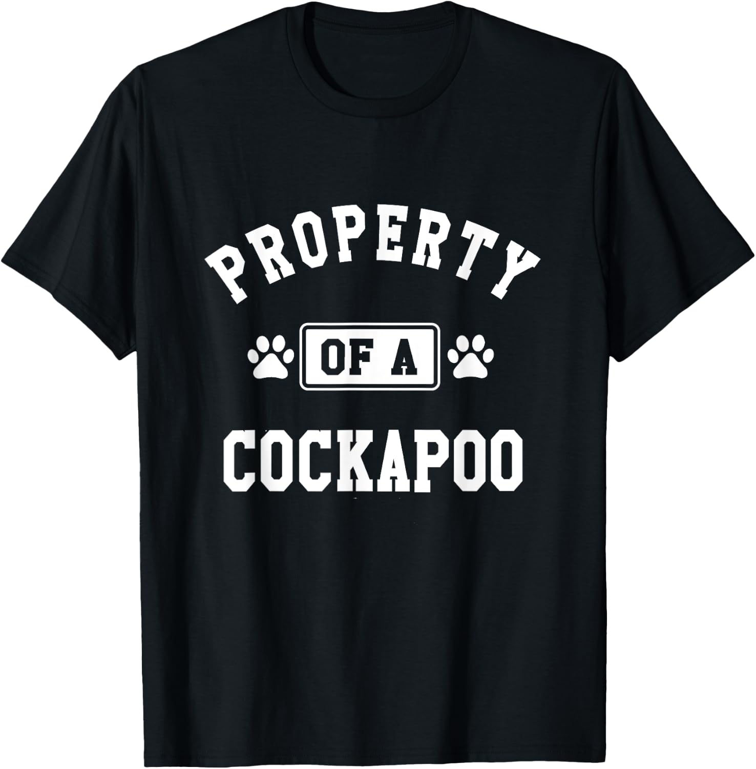 Cockapoo Property Cute Cockapoo Dad Lover Pet Sitter T-Shirt - T-Shirt | Black