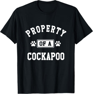 Cockapoo Property Cute Cockapoo Dad Lover Pet Sitter T-Shirt - T-Shirt | Black