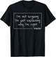 STACEY Quote Funny Birthday Personalized Name Gift T-Shirt - T-Shirt | Black