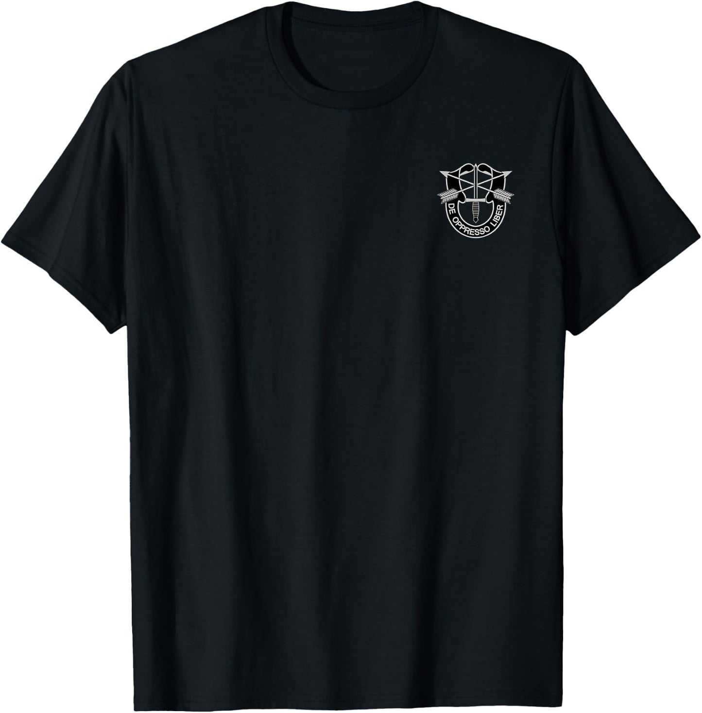 US Army Special Forces Regimental Insignia T-Shirt - T-Shirt | Black