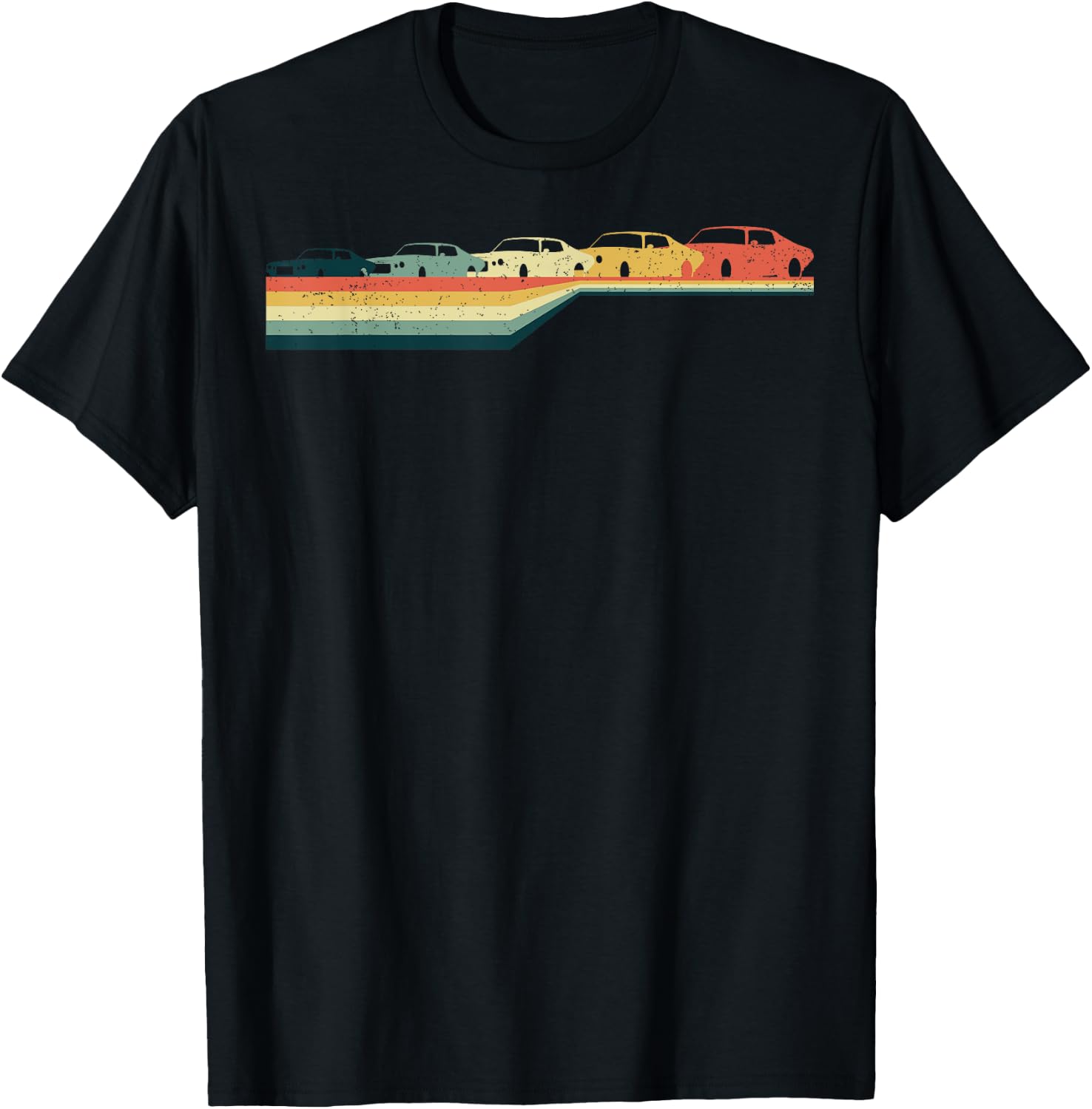 AUTOCROSS Funny Gift Vintage Retro T-Shirt - T-Shirt | Black