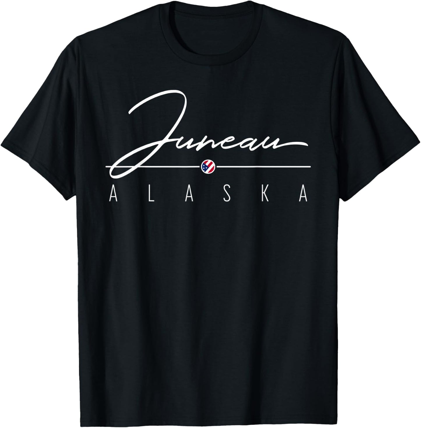 Juneau AK T-Shirt - T-Shirt | Black