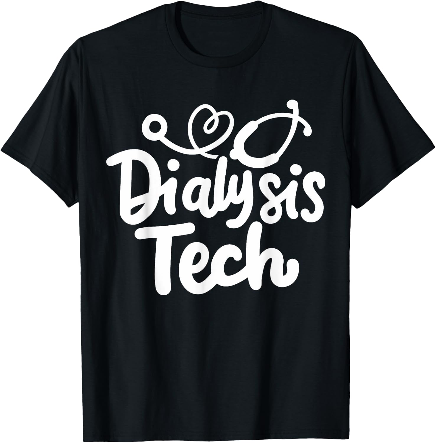 Dialysis Tech Technician Dialysis Nurse T-Shirt - T-Shirt | Black