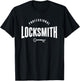 Professional Locksmith | Proud Locksmithing Lover Gift T-Shirt - T-Shirt | Black
