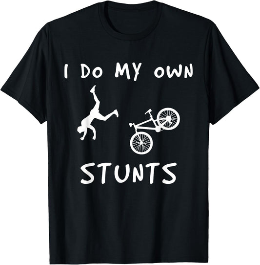 Bicycle Stunt Gift - Bicycle Stuntman T-Shirt - T-Shirt | Black