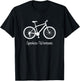 Spokes Women, Lady Boss, Bicyle Cycling Biking, Adventurer T-Shirt - T-Shirt | Black