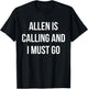 Allen City Funny Allen T-Shirt - T-Shirt | Black