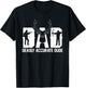 Funny Deer Hunting DAD Deadly Accurate Dude Cool Fathers Day T-Shirt - T-Shirt | Black