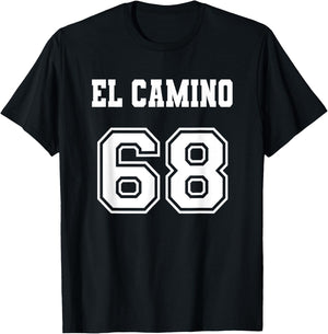 Jersey Style El Camino 68 1968 T-Shirt - T-Shirt | Black