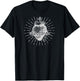 Sacred Heart of Jesus Vintage Blessing Catholic T-Shirt - T-Shirt | Black