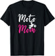 Moto Mom Dirt Bike Mother Motocross Mum Racing Biker Mothers T-Shirt - T-Shirt | Black