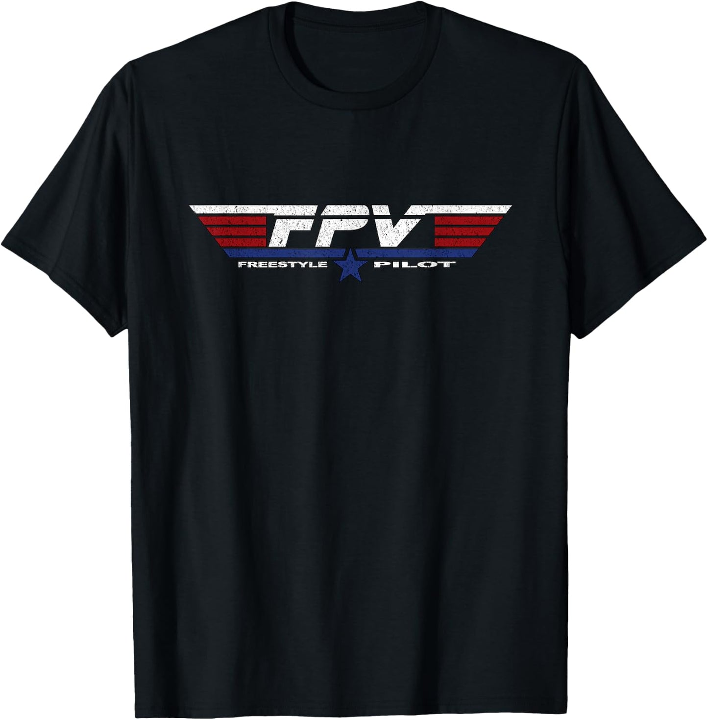 FPV Freestyle Pilot Shirt Drone Pilot Drone Racer T-Shirt - T-Shirt | Black