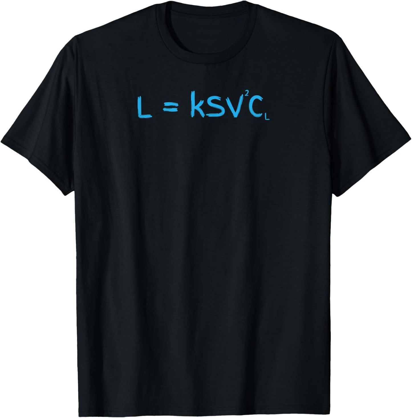 Wright Brothers LIFT EQUATION Kitty Hawk T-Shirt - T-Shirt | Black