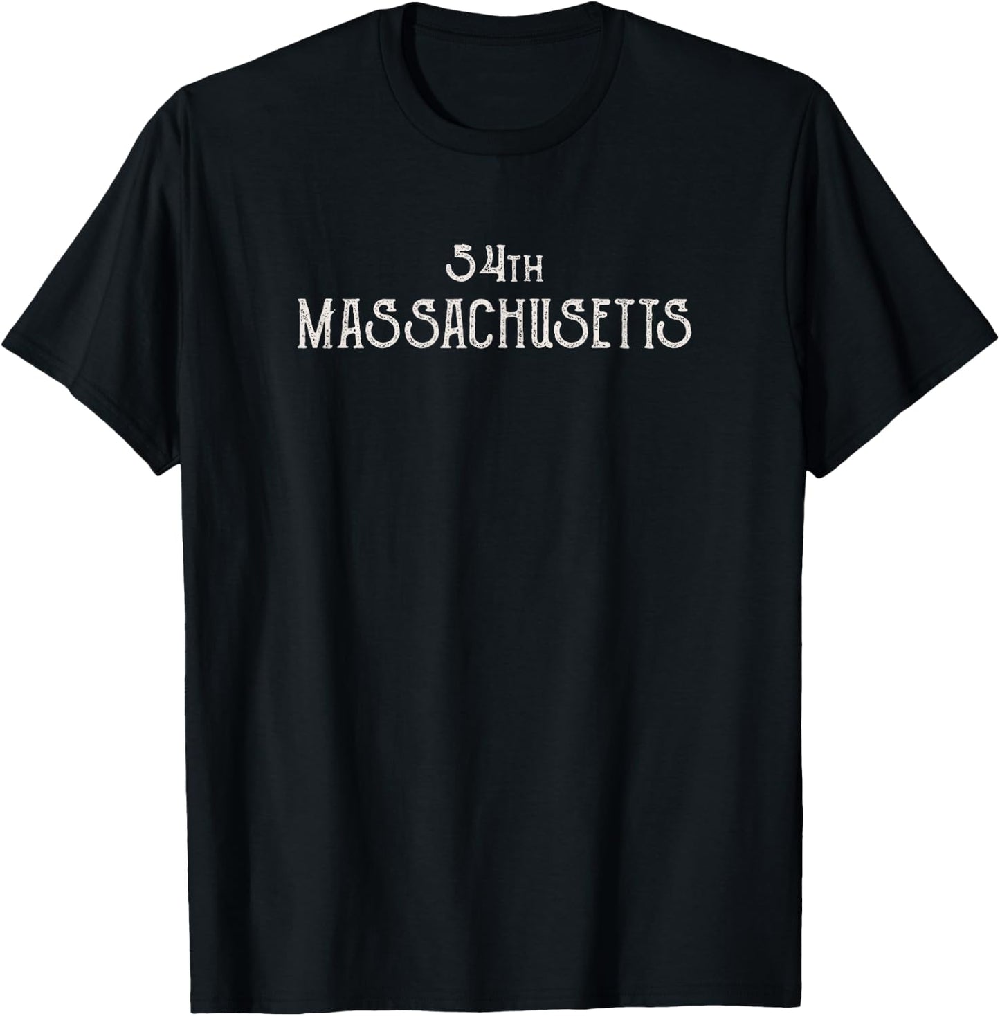54th Massachusetts Union Infantry Regiment T-Shirt - T-Shirt | Black