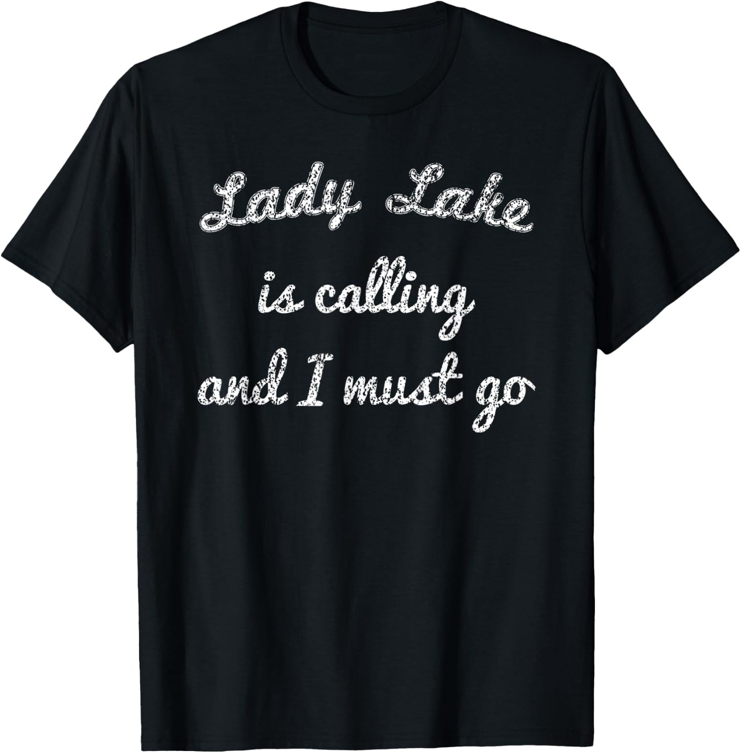 LADY LAKE FL FLORIDA Funny City Trip Home Roots USA Gift T-Shirt - T-Shirt | Black