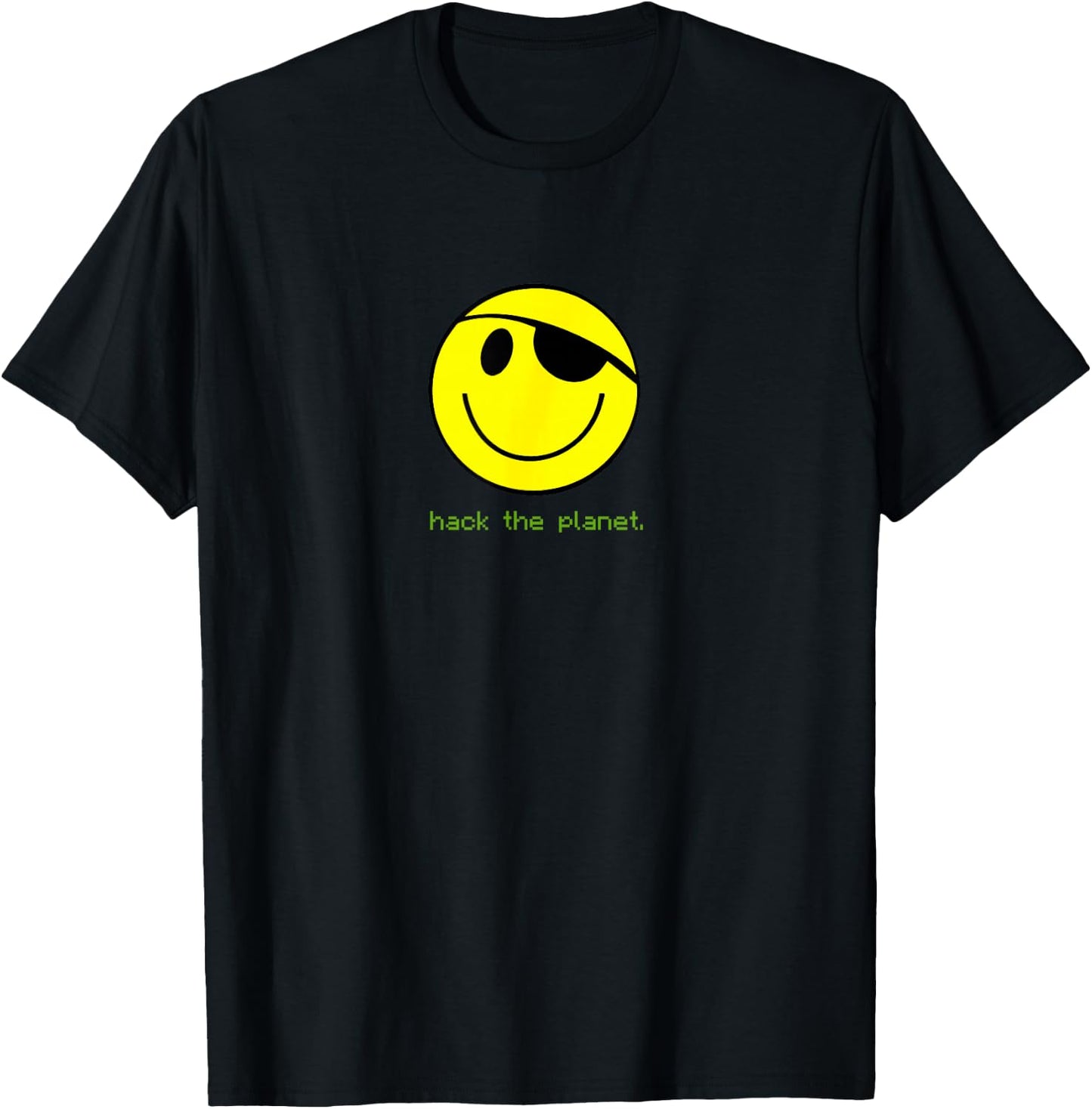 Hack The Planet T-Shirt - T-Shirt | Black