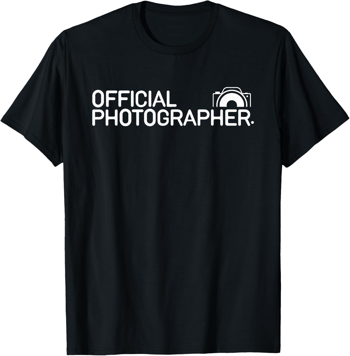 Official Photographer Event Photography Gift T-Shirt - T-Shirt | Black