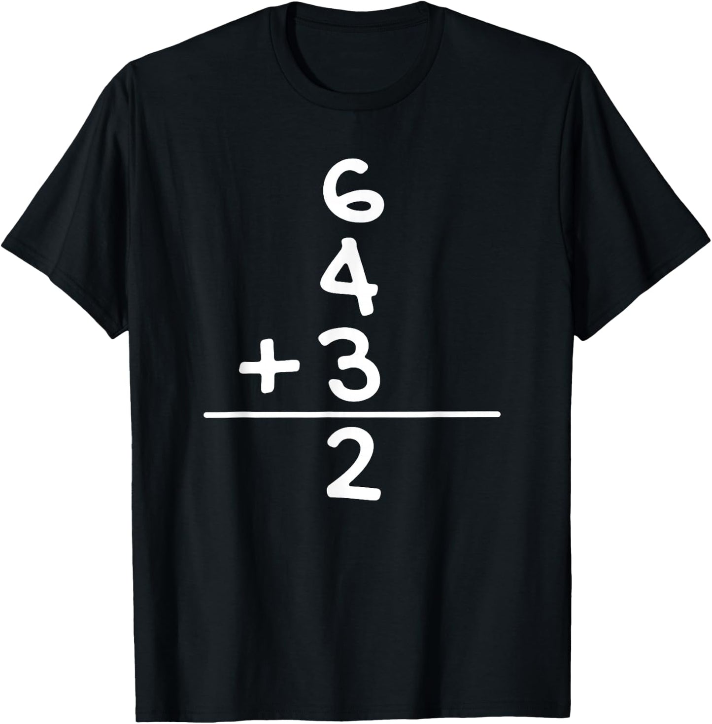 Baseball 6 4 3 Double Play Turn Two Gift T-Shirt - T-Shirt | Black