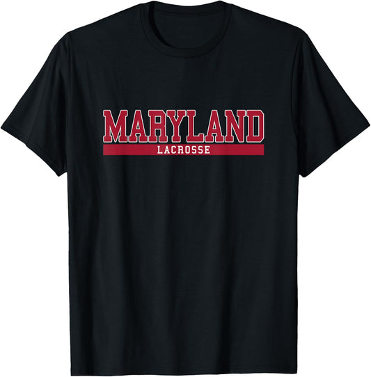 Maryland Lacrosse T-Shirt - T-Shirt | Black