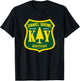 Daniel Boone National Forest Kentucky National Forest Sign T-Shirt - T-Shirt | Black