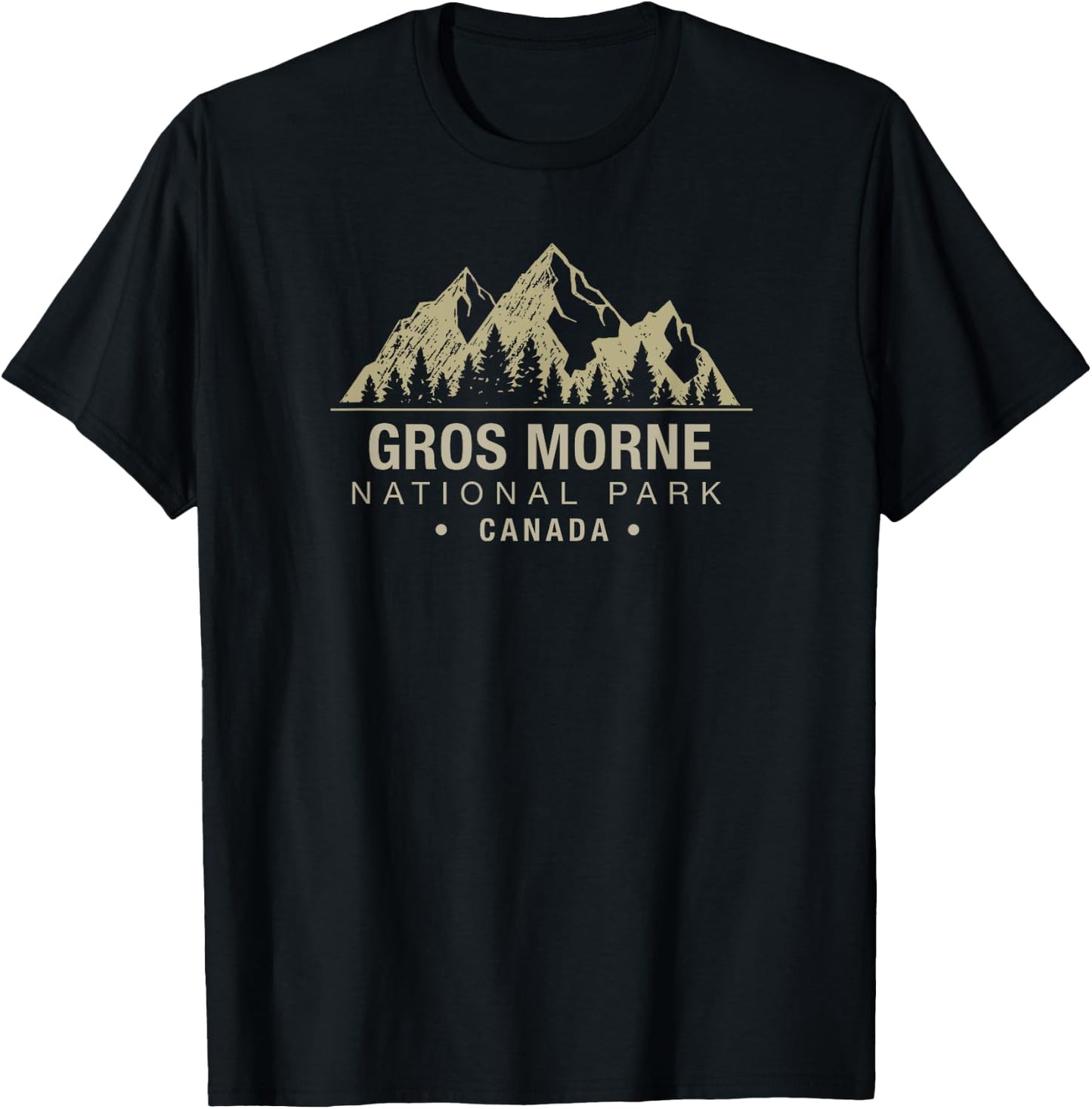 Gros Morne National Park T-Shirt - T-Shirt | Black
