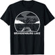 BRANDENBURG LAKE ILLINOIS Funny Fishing Camping Summer Gift Men Women Kids T-Shirt - T-Shirt | Black