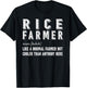 Rice Farmer Definition Gift T-Shirt - T-Shirt | Black