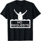 No Requests DJ Shirt | Cool Music | Deejay T-Shirt - T-Shirt | Black