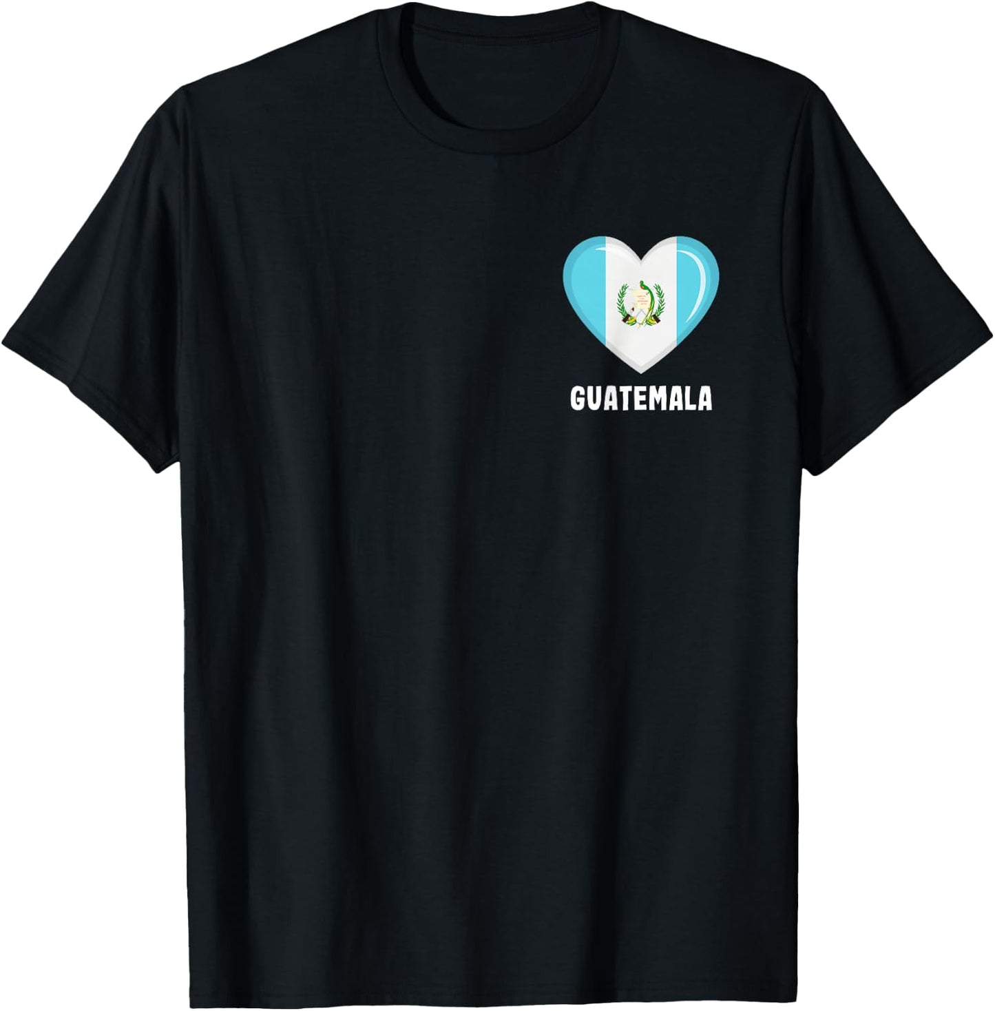 Guatemala Flag Shirt | Guatemalan T-Shirt - T-Shirt | Black