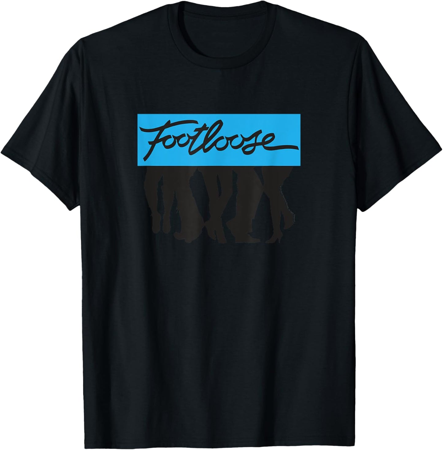 Footloose Dancing Feet T-Shirt - T-Shirt | Black