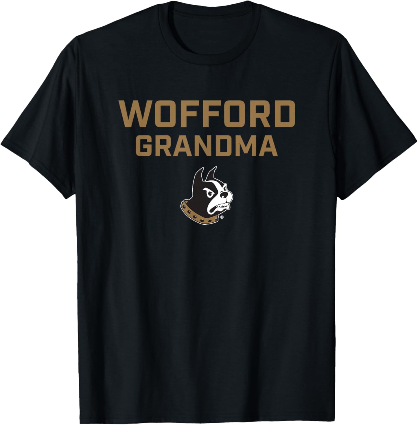 Wofford College Terriers Grandma T-Shirt - T-Shirt | Black