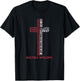 Multiple Myeloma Fight Cancer Ribbon T-Shirt - T-Shirt | Black