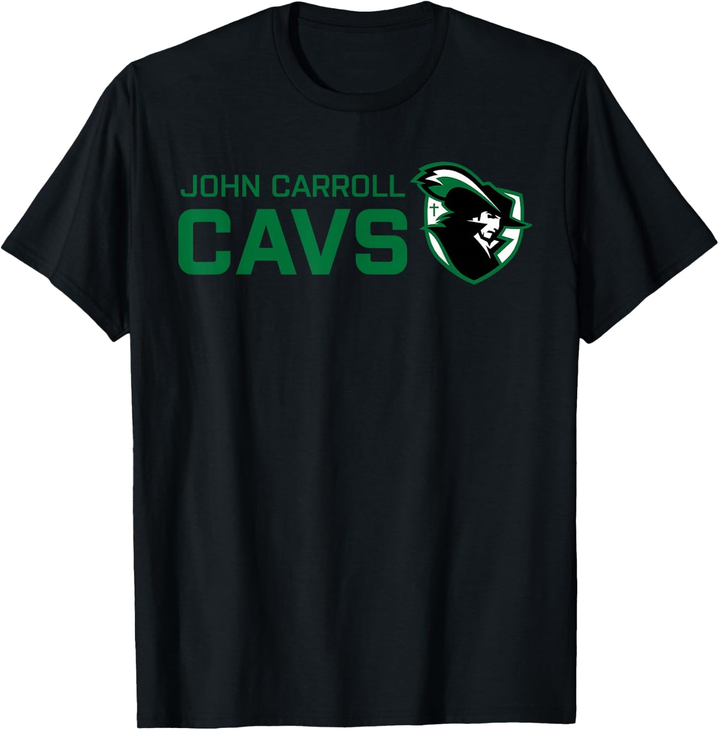 John Carroll Catholic High School Cavaliers T-Shirt - T-Shirt | Black
