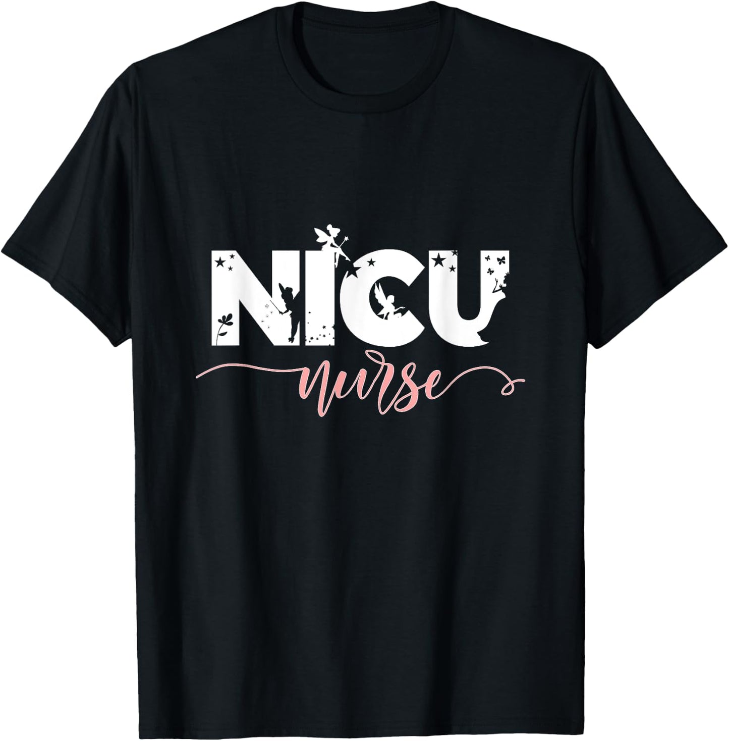 NICU Nurse - Neonatal Nurse Outfit Nicu Nurse Gifts Ideas T-Shirt - T-Shirt | Black
