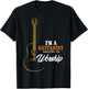 Christian Guitarist Shirt, Created To Worship Musician T-Shirt - T-Shirt | Black