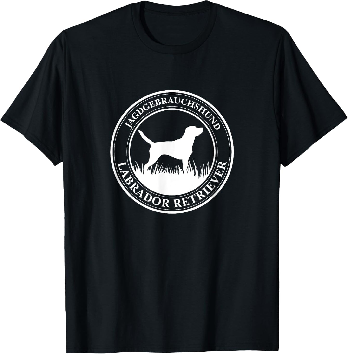 Labrador Retriever Hunting Utility Dog Hunting Dogs Men Women T-Shirt - T-Shirt | Black