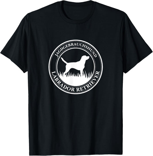 Labrador Retriever Hunting Utility Dog Hunting Dogs Men Women T-Shirt - T-Shirt | Black