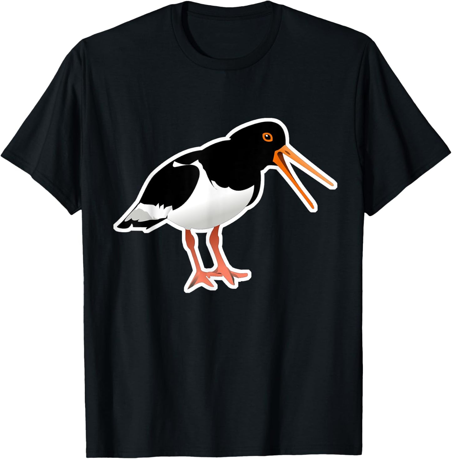 Oystercatcher Bird T-Shirt - T-Shirt | Black