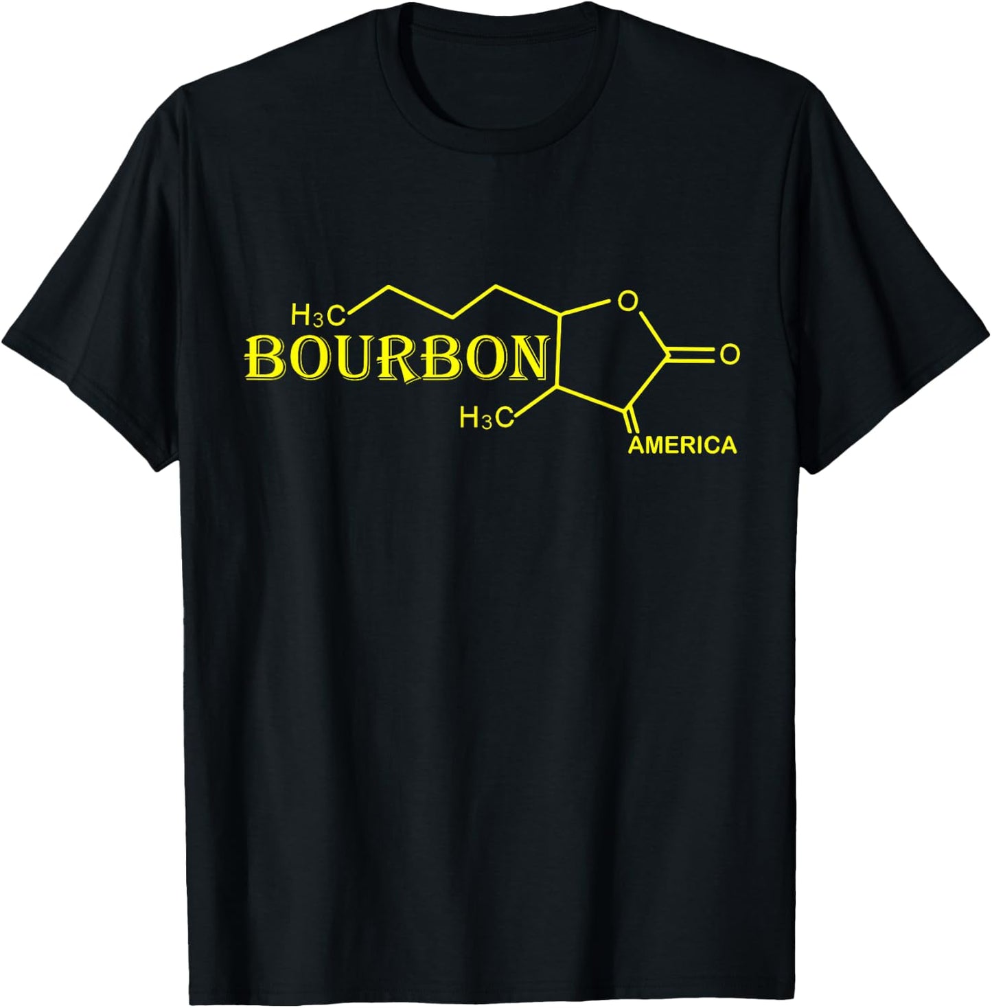 Bourbon America Chemistry Science Future Chemist Mom T-Shirt - T-Shirt | Black