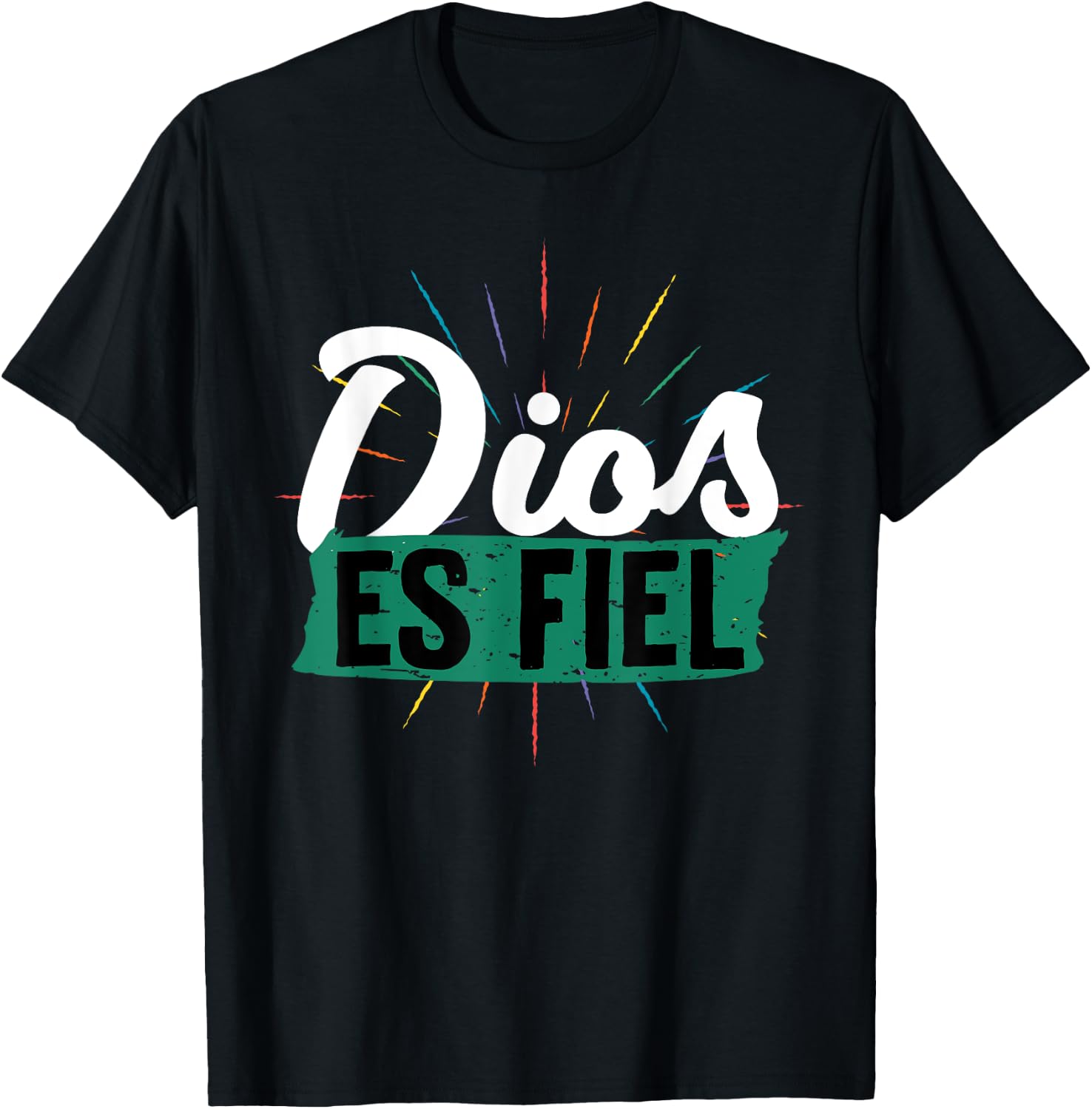 Christian Quote Spanish Regalo Cristiano En Espanol T-Shirt - T-Shirt | Black