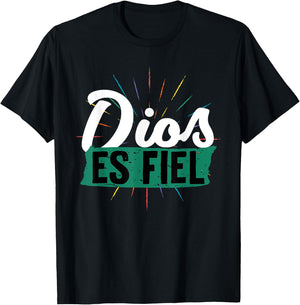 Christian Quote Spanish Regalo Cristiano En Espanol T-Shirt - T-Shirt | Black