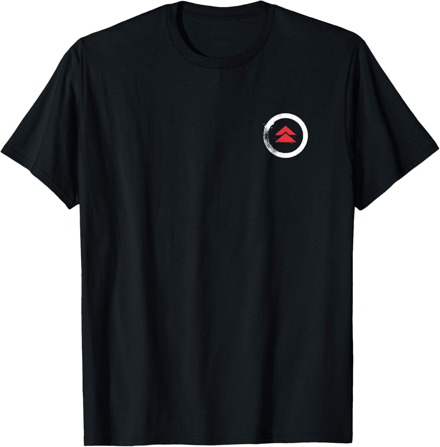 Ghost of Tsushima Front and Back Kanji and Logo Video Game T-Shirt - T-Shirt | Black