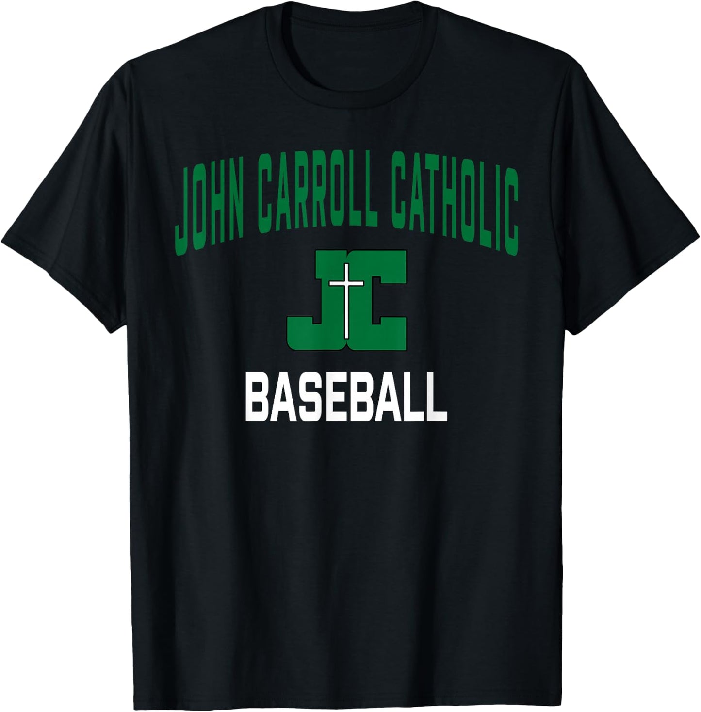 John Carroll Catholic High School Cavaliers Baseball T-Shirt - T-Shirt | Black