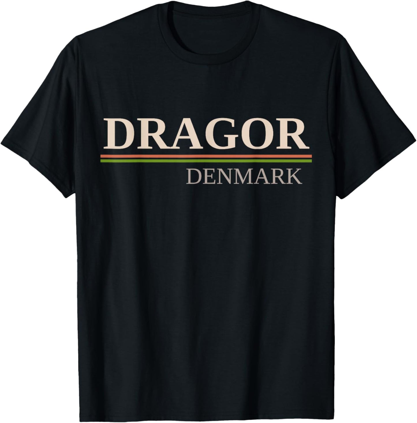 Dragor Denmark T-Shirt - T-Shirt | Black