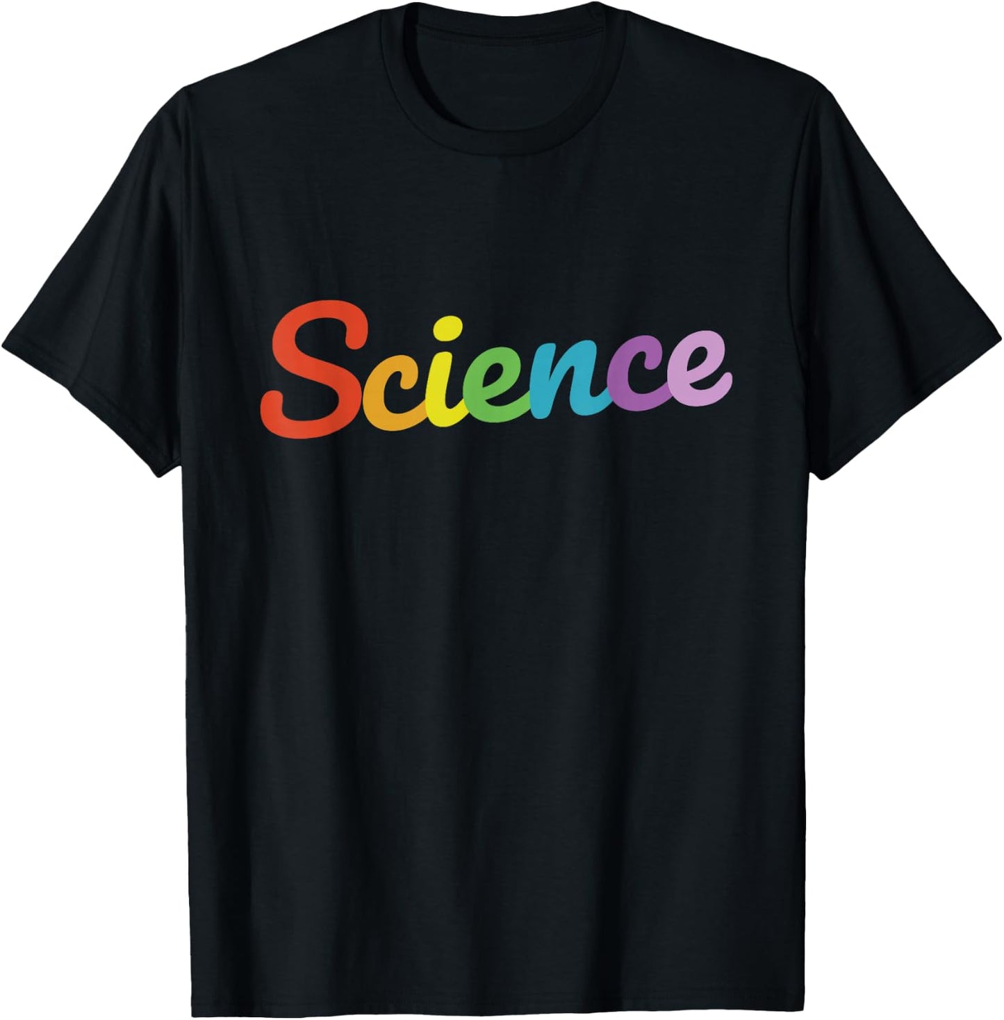 Rainbow Scientist I Love Science Graphic Gay Pride LGTBQ T-Shirt - T-Shirt | Black