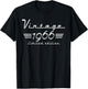 59 Year Old Gift Vintage Classic 1966 Limited 59th Birthday T-Shirt - T-Shirt | Black